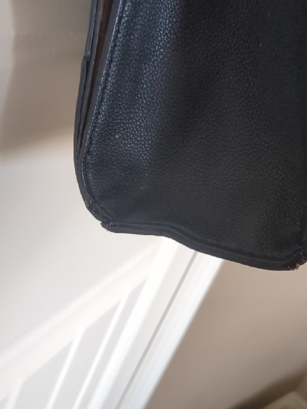 Guess Brown Leather-Look Crossbody Bag - Picture 7 of 12